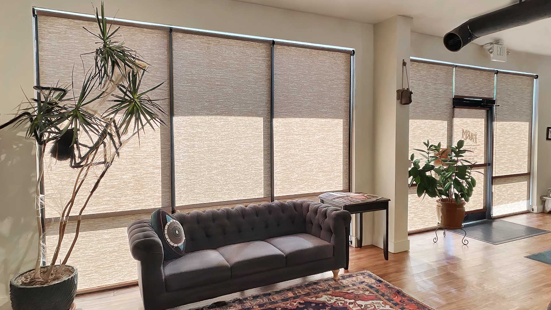 Elements decorative roller shades