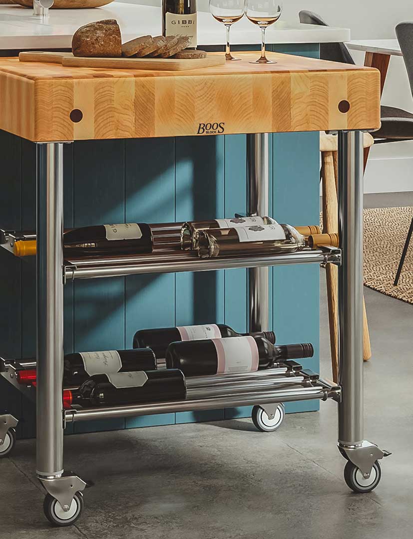 Maple Cucina Elegante Kitchen Cart