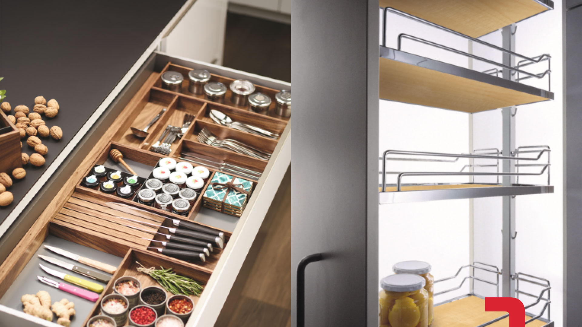 Richelieu Arena Plus Pantry Shelving