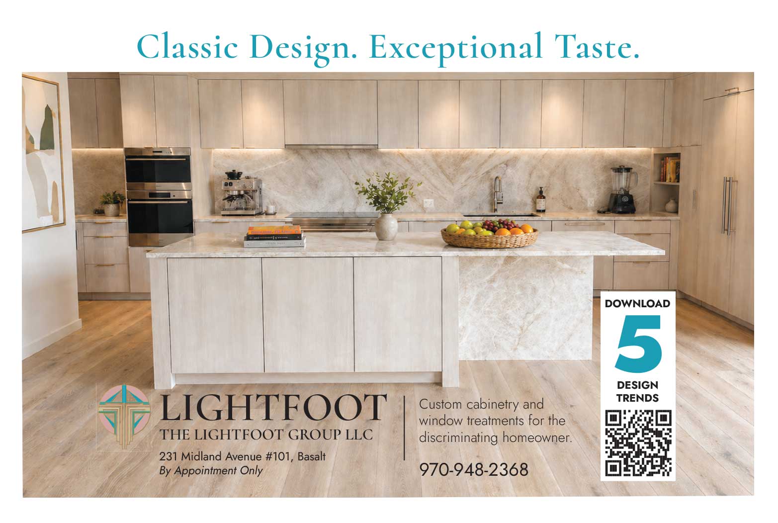 The Lightfoot Group — Aspen Times feature ad
