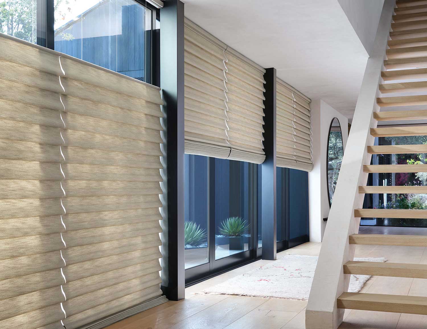 Hunter Douglas motorized window coverings
