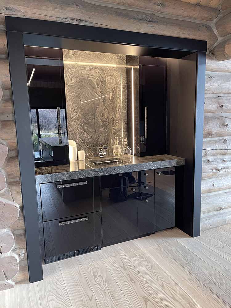 Gloss wood grains — polished wood grain cabinet finishes