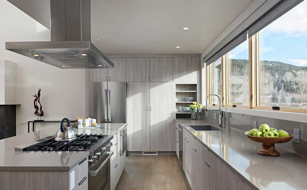 Wood grain laminates — warm grain with consistent pattern and durability