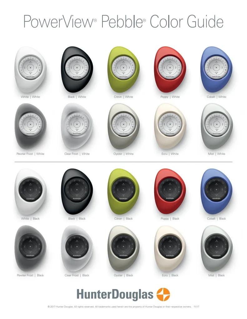 PowerView fabric and color guide