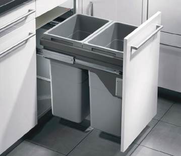 Euro Cargo Double Trash Pull-Out