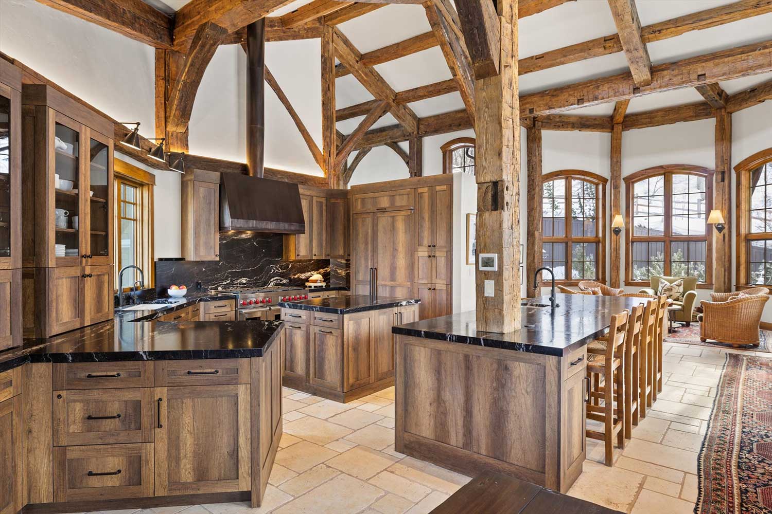 Ridge Snowmass island and seating view