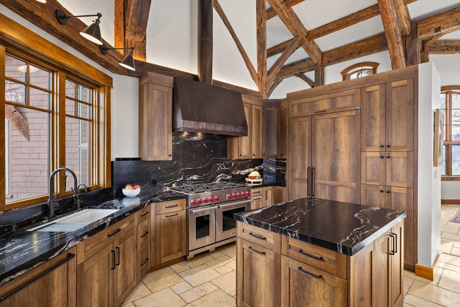 Ridge Snowmass range wall